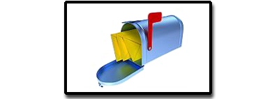 Open Mailbox with letters inside