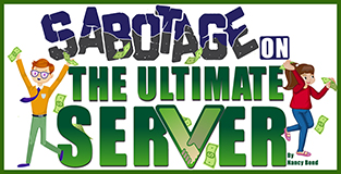 Sabotage on 'The Ultimate Server' Logo